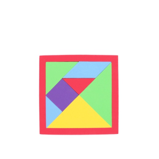 Tangram de Foamy / Colores surtidos / 1 pieza