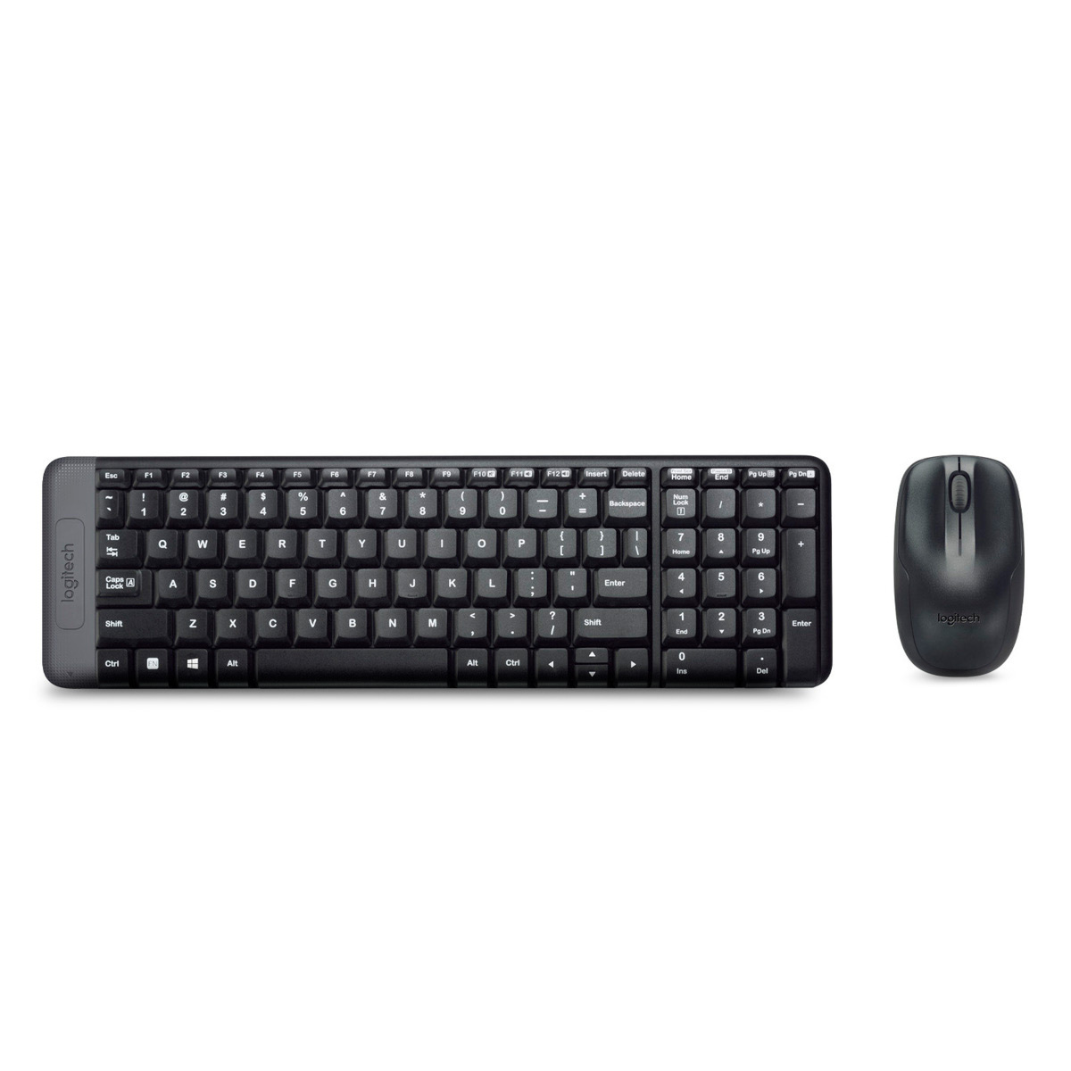 Teclado y Mouse Inalámbrico Logitech MK220 Negro