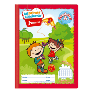 Cuaderno Escolar Norma Mi Primer Cuaderno Cuadro Alemán Cosido 50 hojas Cuaderno Escolar Norma Mi Primer Cuaderno Cuadro Alemán Cosido 50 hojas