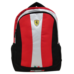 MOCHILA ESCOLAR NORMA FERRARI (ROJO/NEGRO) MOCHILA ESCOLAR NORMA FERRARI (ROJO/NEGRO)