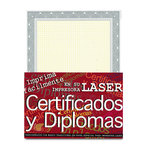 Certificados y Diplomas QProductos Plateado 