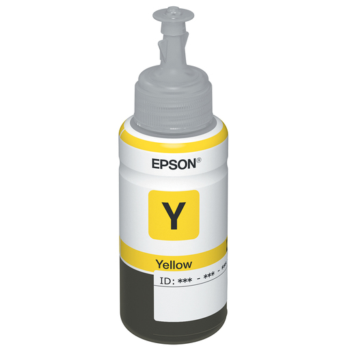 Botella de Tinta Epson T673 / T673420 AL / Amarillo / EcoTank