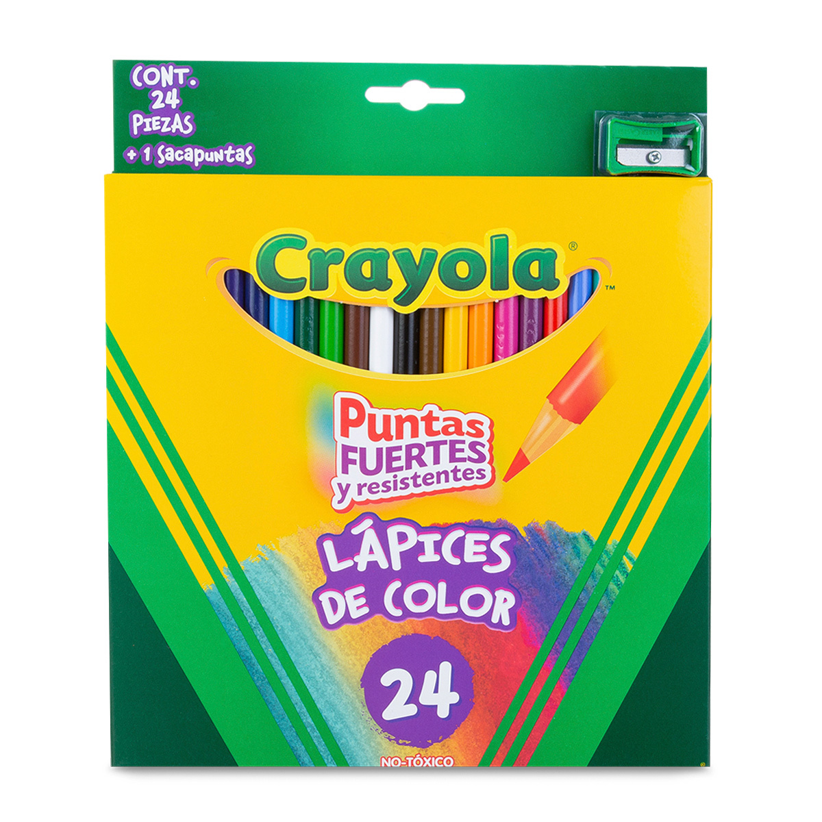 Lápices de Colores Crayola Redondos 24 piezas
