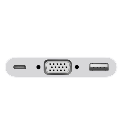 Adaptador Multipuerto Apple MJ1L2AM/A / Blanco / USB / USB Tipo C / VGA