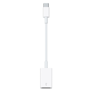 Adaptador USB Tipo C a USB Apple MJ1M2AM/A / Blanco Adaptador USB Tipo C a USB Apple MJ1M2AM/A / Blanco