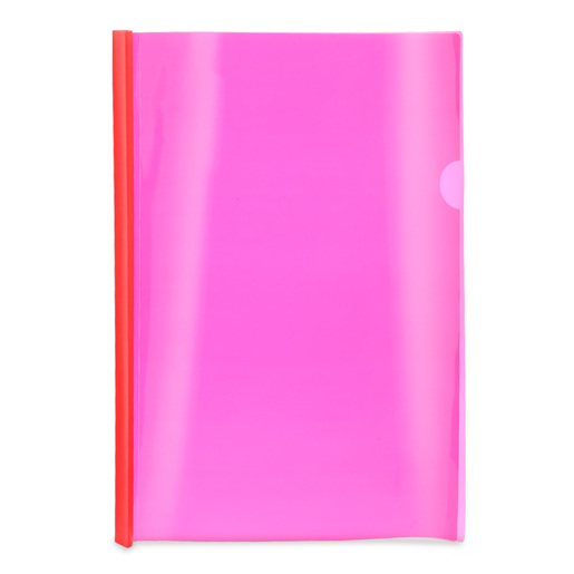 Folders Carta de Plástico con Costilla Red Top / Colores surtidos / 4 piezas