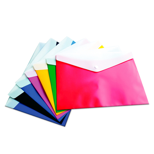 Sobre de Plástico para Archivo Carta Red Top Horizontal / Varios Colores