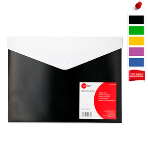 Sobre de Plástico para Archivo Carta Red Top Horizontal / Varios Colores