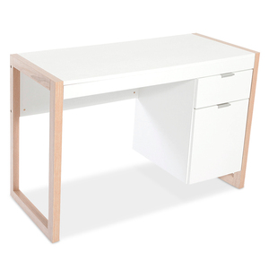 Escritorio Ejecutivo Red Top Wonderful / Blanco / MDF laminado Escritorio Ejecutivo Red Top Wonderful / Blanco / MDF laminado