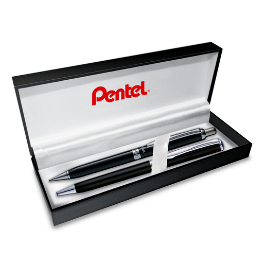 Bolígrafo y Portaminas Pentel Stearling 3 piezas