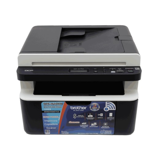 Impresora Multifuncional Brother DCP1617 / Láser / Blanco y negro / WiFi / USB