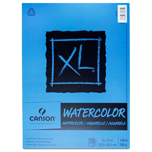 Cuaderno de Dibujo Canson XL Watercolor 30 hojas