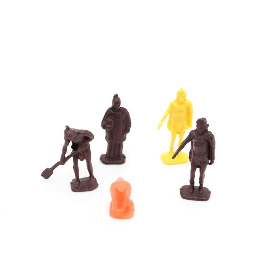 Figura para Maqueta La Principal Teotihuacán 6 piezas