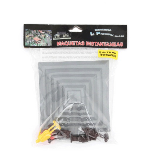 Figura para Maqueta La Principal Teotihuacán 6 piezas