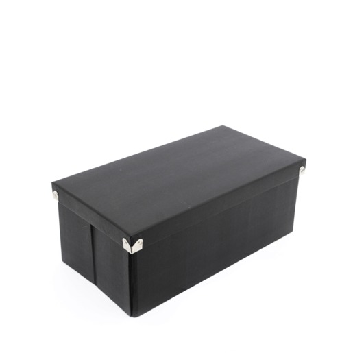 Caja Mega para Archivo Samsill Plegable Negro