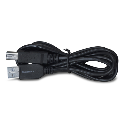 Cable USB 2.0 A/B RadioShack / 1.8 m / Negro