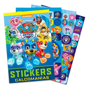 Block de Stickers Granmark Paw Patrol 6 hojas Block de Stickers Granmark Paw Patrol 6 hojas