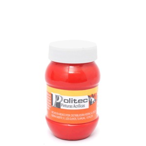 Pintura Acrílica Politec 314 Rojo 100 ml Pintura Acrílica Politec 314 Rojo 100 ml