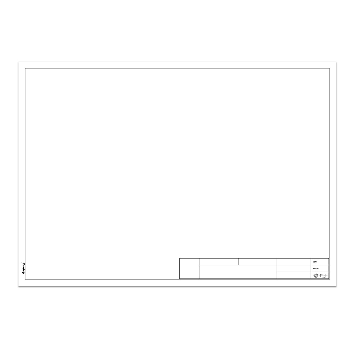 Block de Dibujo Rayter Cartulina 25 Hojas 42 x 29.7 cm