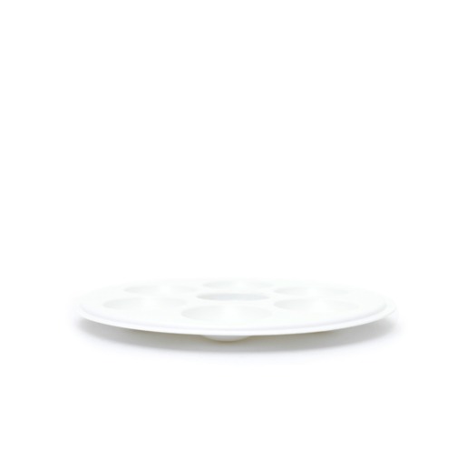 Godete de Plástico Circular No.14 para Óleo y Acrílico Rodin ATL / Blanco / 1 pieza