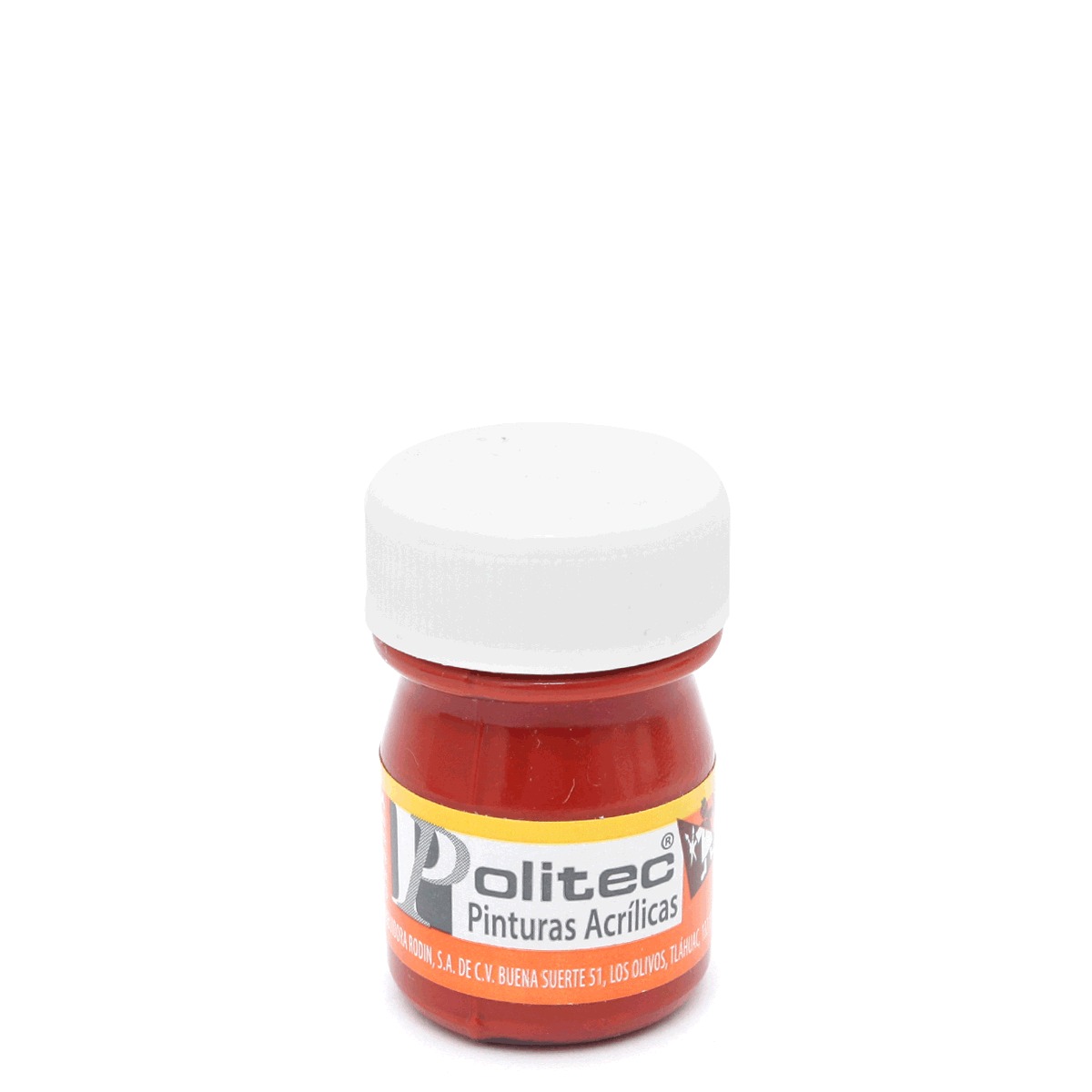 Pintura Acrílica Politec 305 Rojo Óxido 20 ml