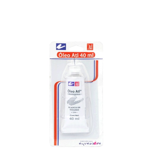 Pintura al Óleo Profesional Rodin ATL 236 Blanco Titanio 40 ml