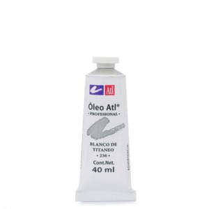 Pintura al Óleo Profesional ATL 236 / Blanco de tintanio / 1 pieza / 40 ml