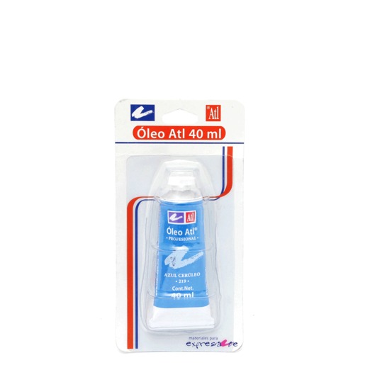 Pintura al Óleo Profesional Rodin ATL 219 Azul Cerúleo 40 ml