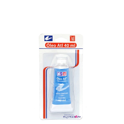 Pintura al Óleo Profesional ATL 219 / Azul cerúleo / 1 pieza / 40 ml