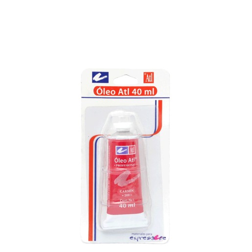 Pintura al Óleo Profesional Rodin ATL 209 Carmín 40 ml