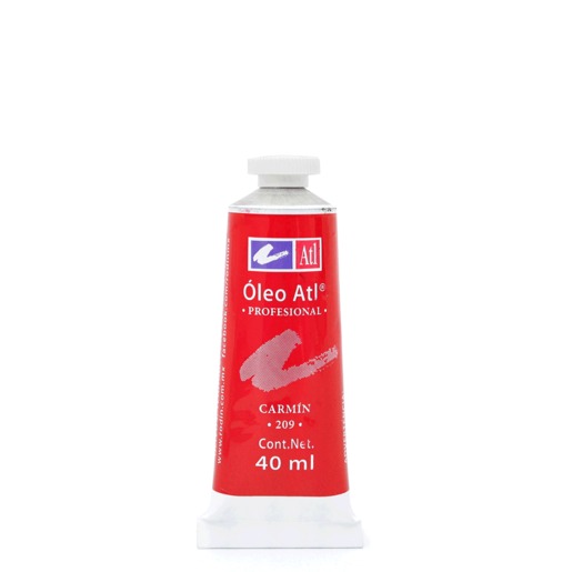 Pintura al Óleo Profesional ATL 209 / Carmín / 1 pieza / 40 ml