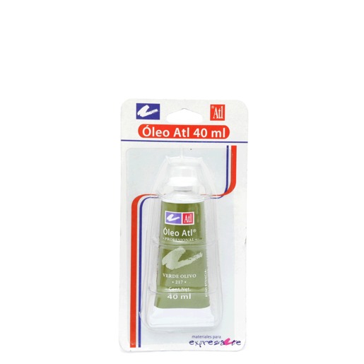 Pintura al Óleo Profesional Rodin ATL 217 Verde Olivo 40 ml