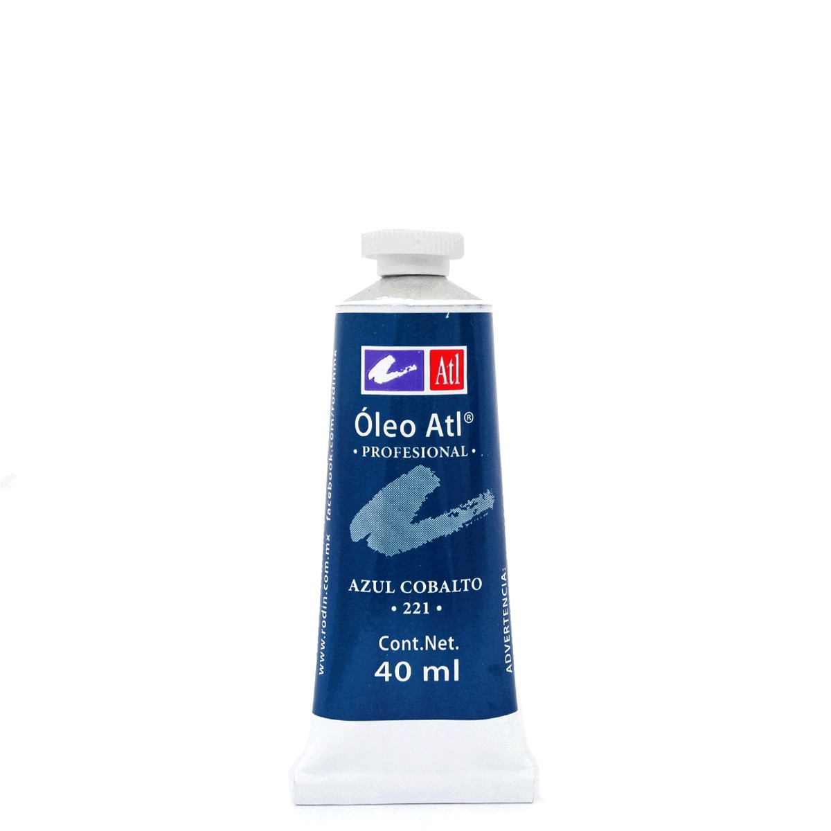 Pintura al Óleo Profesional Rodin ATL 221 Azul Cobalto 40 ml