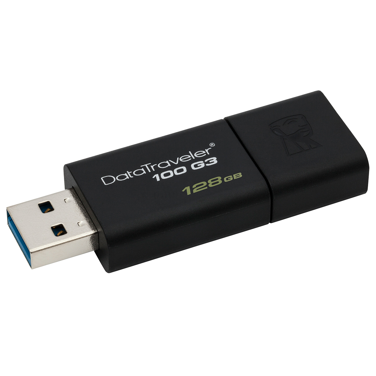 Memoria USB Kingston DataTraveler 100 G3 128gb USB 3.0 Negro