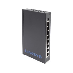 Switch Gigabit Ethernet Linksys SE3008 / 8 puertos / Negro