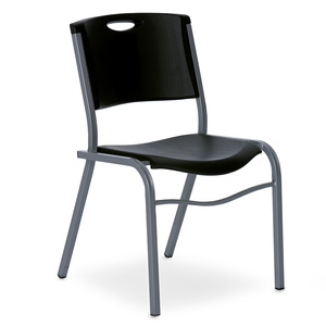Silla Apilable Office Depot Lifetime / Resina / Negro Silla Apilable Office Depot Lifetime / Resina / Negro