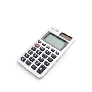 Calculadora Básica Casio HS-8VA / 8 dígitos / Plata