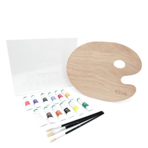 Set de Pinturas Acrílicas Rodart 19 piezas Set de Pinturas Acrílicas Rodart 19 piezas