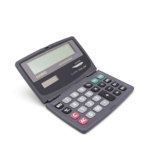 Calculadora Casio Dual Leaf Plegable Gris Calculadora Casio Dual Leaf Plegable Gris