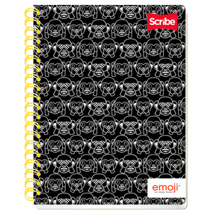 Cuaderno Profesional Scribe Emoji Cuadro Grande 100 hojas Cuaderno Profesional Scribe Emoji Cuadro Grande 100 hojas