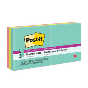 Notas Adhesivas Post-It  Super Sticky Miami 330 7.6 x 7.6 cm Notas Adhesivas Post-It  Super Sticky Miami 330 7.6 x 7.6 cm