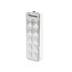 LÁMPARA DE EMERGENCIA SANELEC (BLANCO, 10 LED) LÁMPARA DE EMERGENCIA SANELEC (BLANCO, 10 LED)