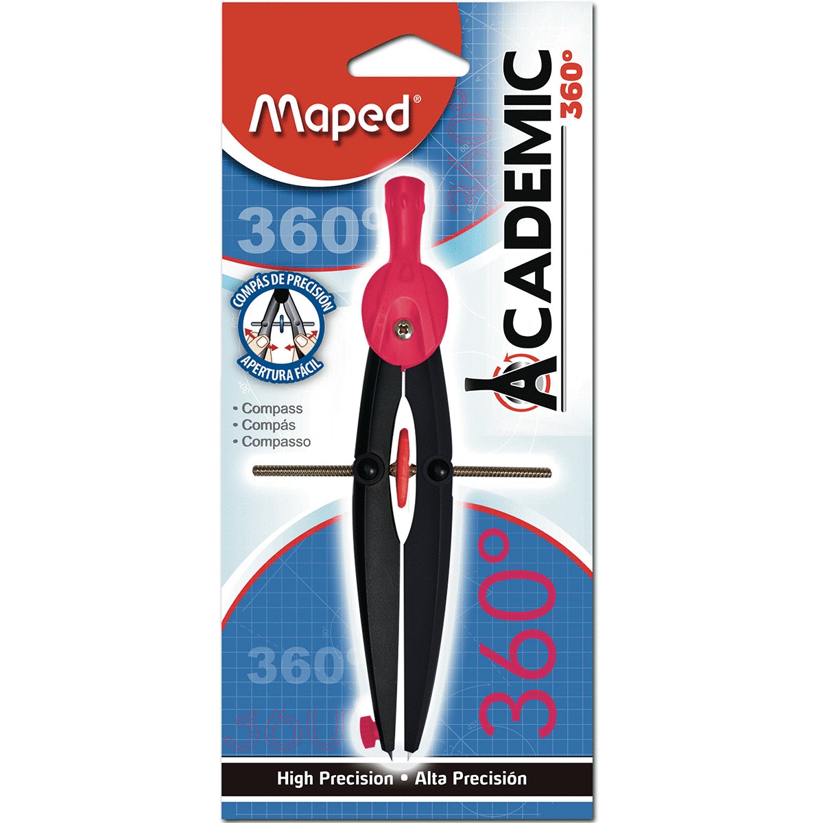 COMPAS MAPED ACADEMIC (NEGRO) | Office Depot Mexico