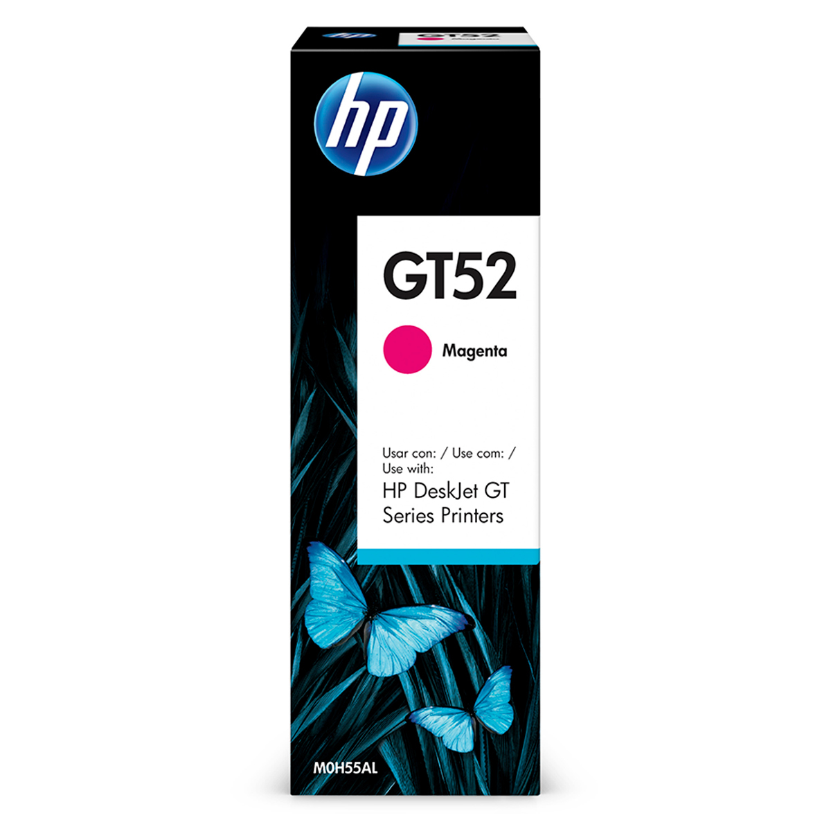 Botella de Tinta Hp GT52 / M0H55AL / Magenta / 8000 páginas / DeskJet
