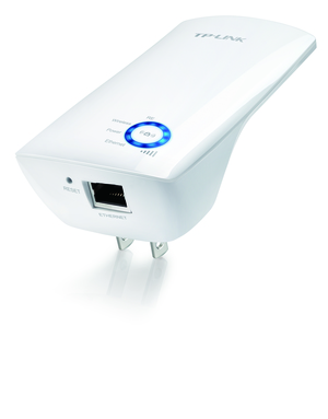 Extensor de Rango WiFi Inalámbrico TP-Link N300 / 10-100 Mbps / Blanco