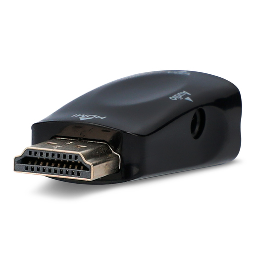 Adaptador HDMI a VGA Spectra Negro