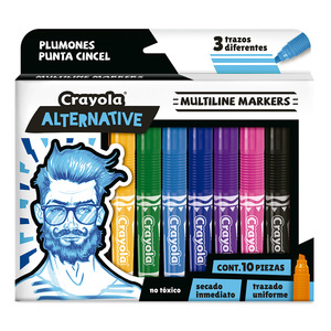 Plumones Crayola Alternative / 10 piezas