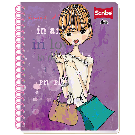 Cuaderno Profesional Chik Scribe Cuadro Grande 100 hojas 