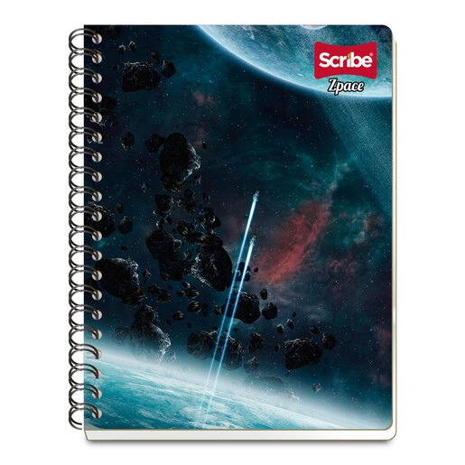 Cuaderno Profesional Zpace Scribe Raya 100 hojas