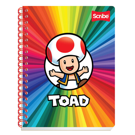 Cuaderno Profesional Scribe Mario Bros Cuadro Grande 100 hojas